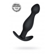 Анальная пробка A-Toys by TOYFA Veres, размер S, cиликон, черный, 11,5 см