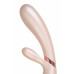 Вибратор Satisfyer Hot Lover Connect App с клиторальным стимулятором, золотистый, 20,4 см