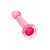 Нереалистичный фаллоимитатор Jelly Dildo L Toyfa Basic, TPE, розовый, 20 см