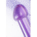 Нереалистичный фаллоимитатор TOYFA Basic Jelly Dildo S, TPE, фиолетовый, 15,5 см