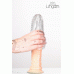 Мастурбатор нереалистичный Lingam by TOYFA Savitri, TPE, прозрачный, 14 см