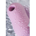 Вакуум-волновой бесконтактный стимулятор клитора Satisfyer Cotton Candy, силикон, фиолетовый, 8,6 см