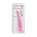 Нереалистичный фаллоимитатор Jelly Dildo XL Toyfa Basic, TPE, Розовый, 22 см