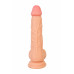 Реалистичный фаллоимитатор RealStick Nude Baz, PVC, телесный, 19 см