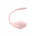 Виброяйцо Satisfyer Ribbed Petal Connect App с пультом ДУ, розовое, 7,8 см