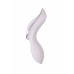 Вакуумный стимулятор клитора с вибрацией Satisfyer Curvy Trinity 2, сиреневый, 17,4 см