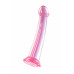 Нереалистичный фаллоимитатор Jelly Dildo XL Toyfa Basic, TPE, Розовый, 22 см