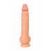 Реалистичный фаллоимитатор RealStick Nude Wilt, PVC, телесный, 29,5 см