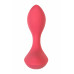 Анальная вибровтулка Satisfyer Backdoor Lover, красная, 11,2 см