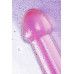 Нереалистичный фаллоимитатор Jelly Dildo L Toyfa Basic, TPE, розовый, 20 см