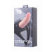 Страпон на креплении RealStick Strap-On Jax, TPR, телесный, 17,9 см